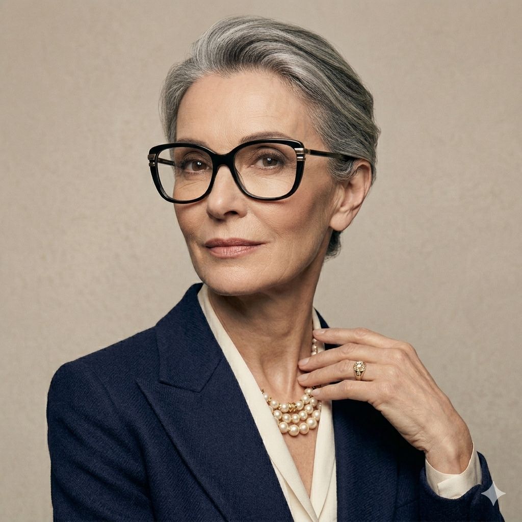 Chloé CH0119O 001 Preto Brilho - Grau - 54 mm