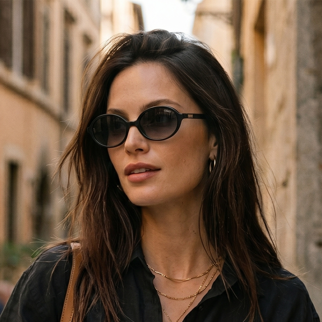 Colcci Vero Preto Brilho Preto Degradê - Sol - 52 mm