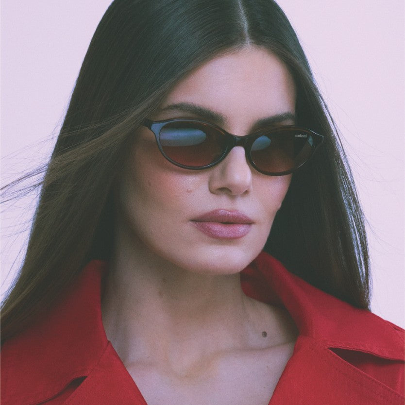 Colcci Charlotte Sun Marrom Translúcido Marrom Degradê - Sol - 53 mm