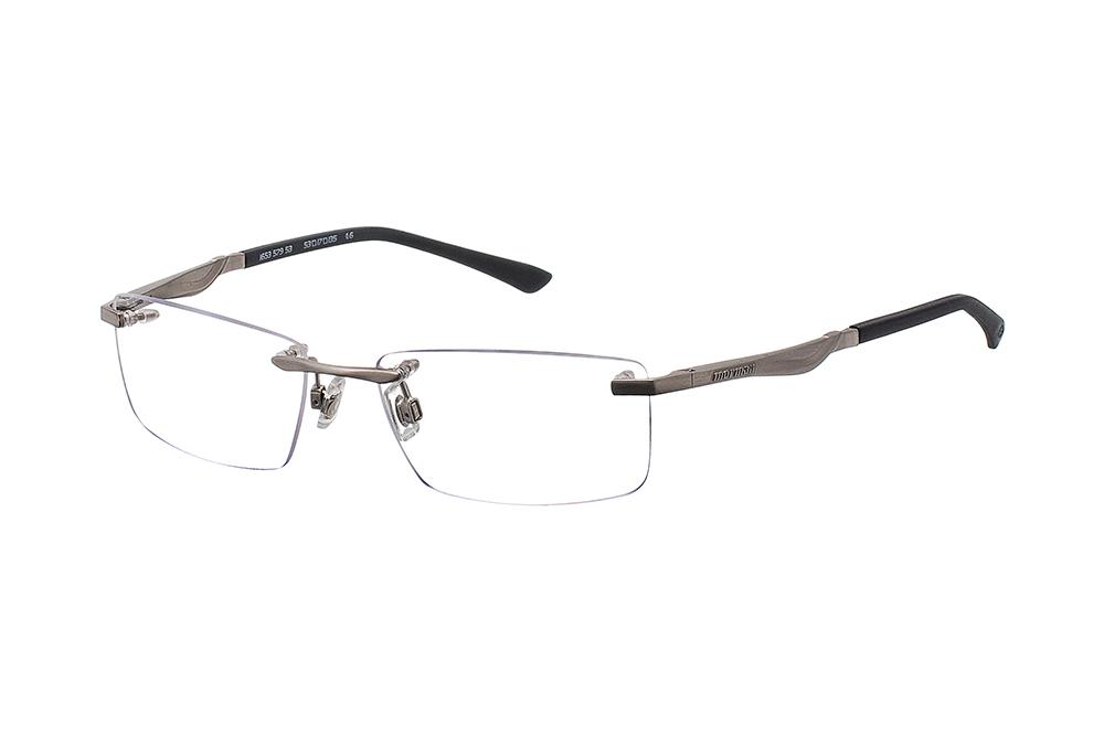 Mormaii MO 1653 Prata Fosco - Lente 5,3 cm