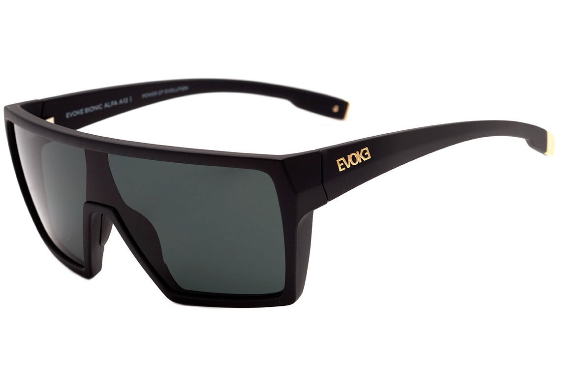 Óculos de Sol Evoke Bionic Alfa - Black Matte/ G15