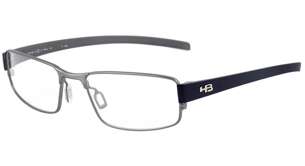 Óculos de Grau Hb M 93069 Graphite Navy Gray
