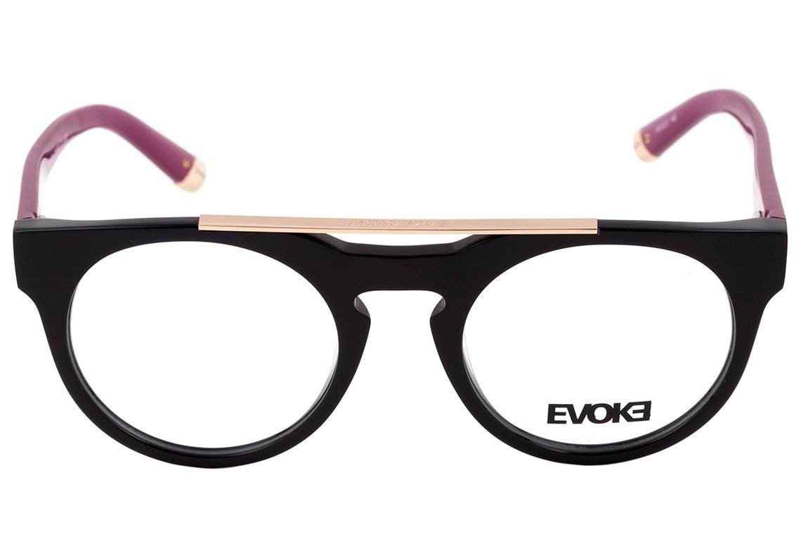 Evoke Upper III A02 Preto Brilho e Roxo - Grau - 49 mm