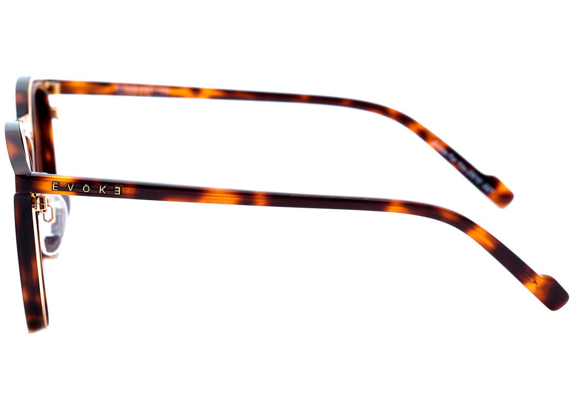 Óculos de Sol Evoke For You Ds10 G21S Turtle/ Gold Espelhado - Oculos Shop