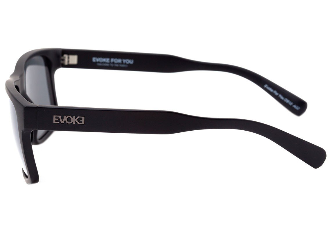 Óculos de Sol Evoke For You Ds12 A02 Black Matte/ Gray - Lente 5,5 Cm