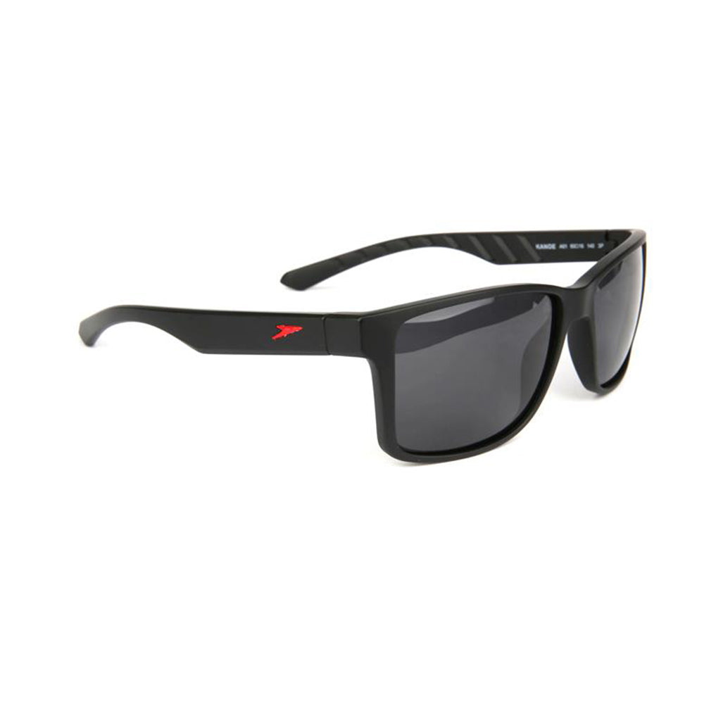 Óculos de Sol Speedo Kanoe A01 Preto Fosco / Preto Polarizado - 60 mm