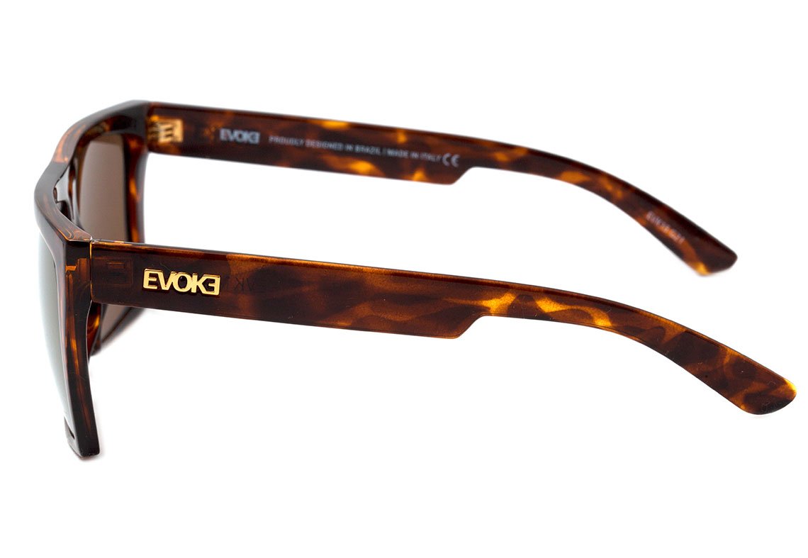Óculos de Sol Evoke Evk 15 Black Crocodilus/ Gray