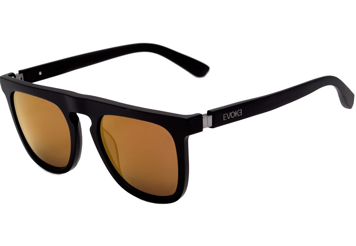 Evoke Native A02 Matte Black/ Gold Espelhado Unico - Sol