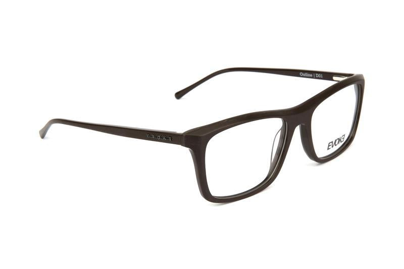 Evoke Outline H01 Bone Brown Sanded - Lente 5,4 cm  - Grau