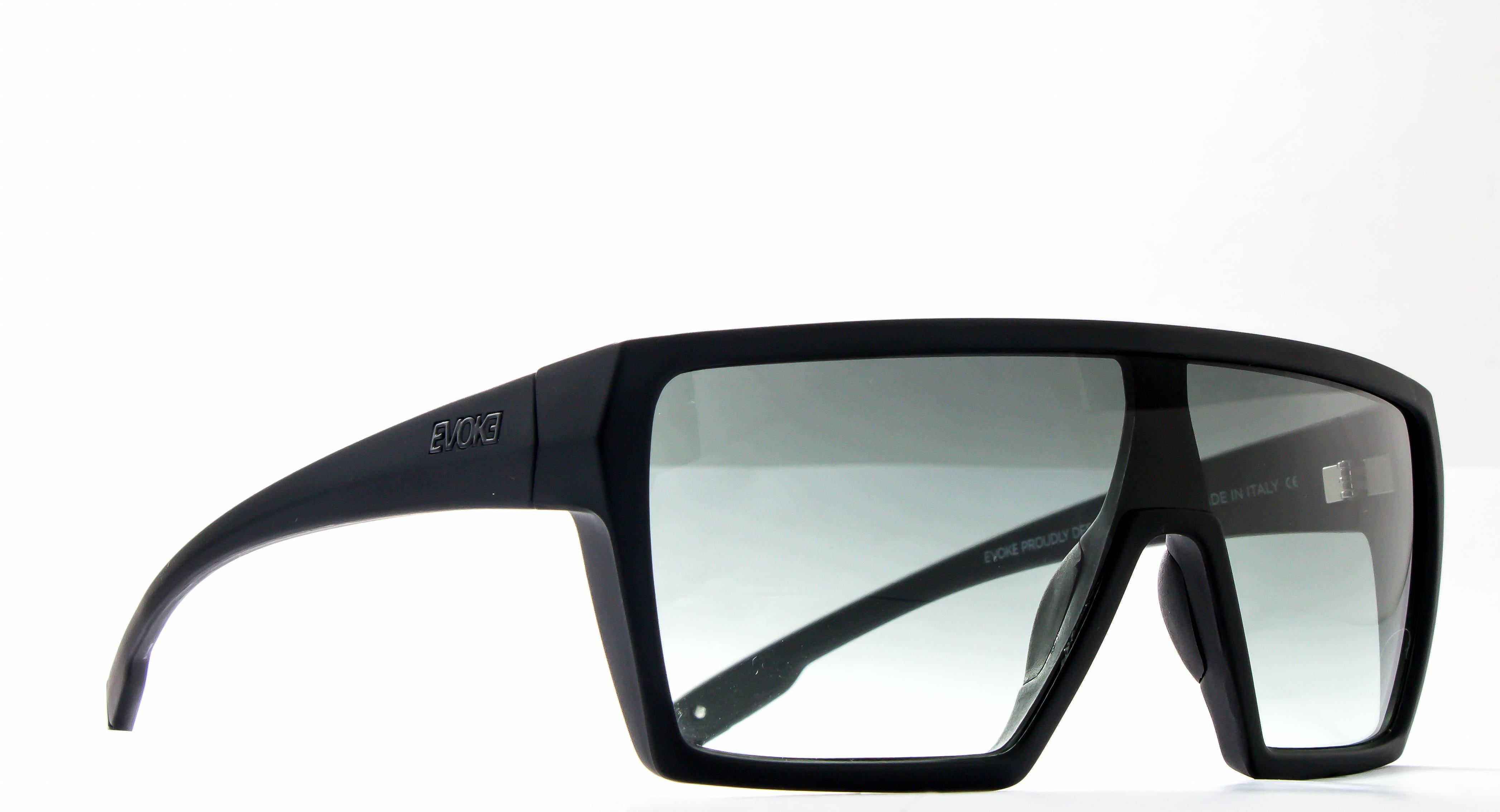 Óculos de Sol Evoke Bionic Alfa - A12T Black Matte/ Verde Degradê