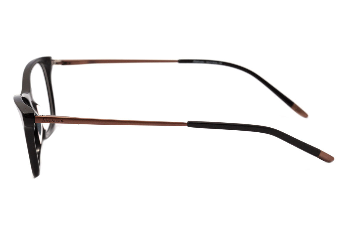 Óculos de Grau Hickmann Hi 6032 A A01 Preto Brilho 54 mm