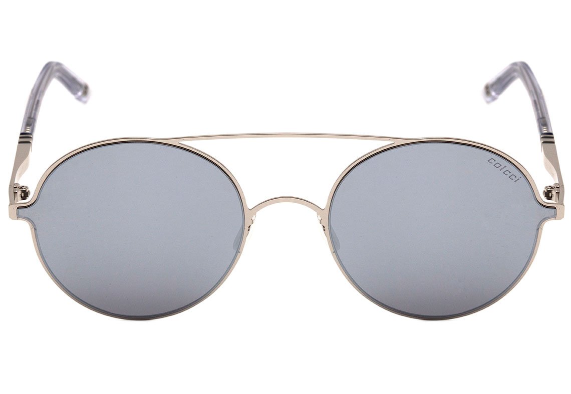 Óculos de Sol Colcci C0100 Prata Brilho/ Prata Espelhado Unico