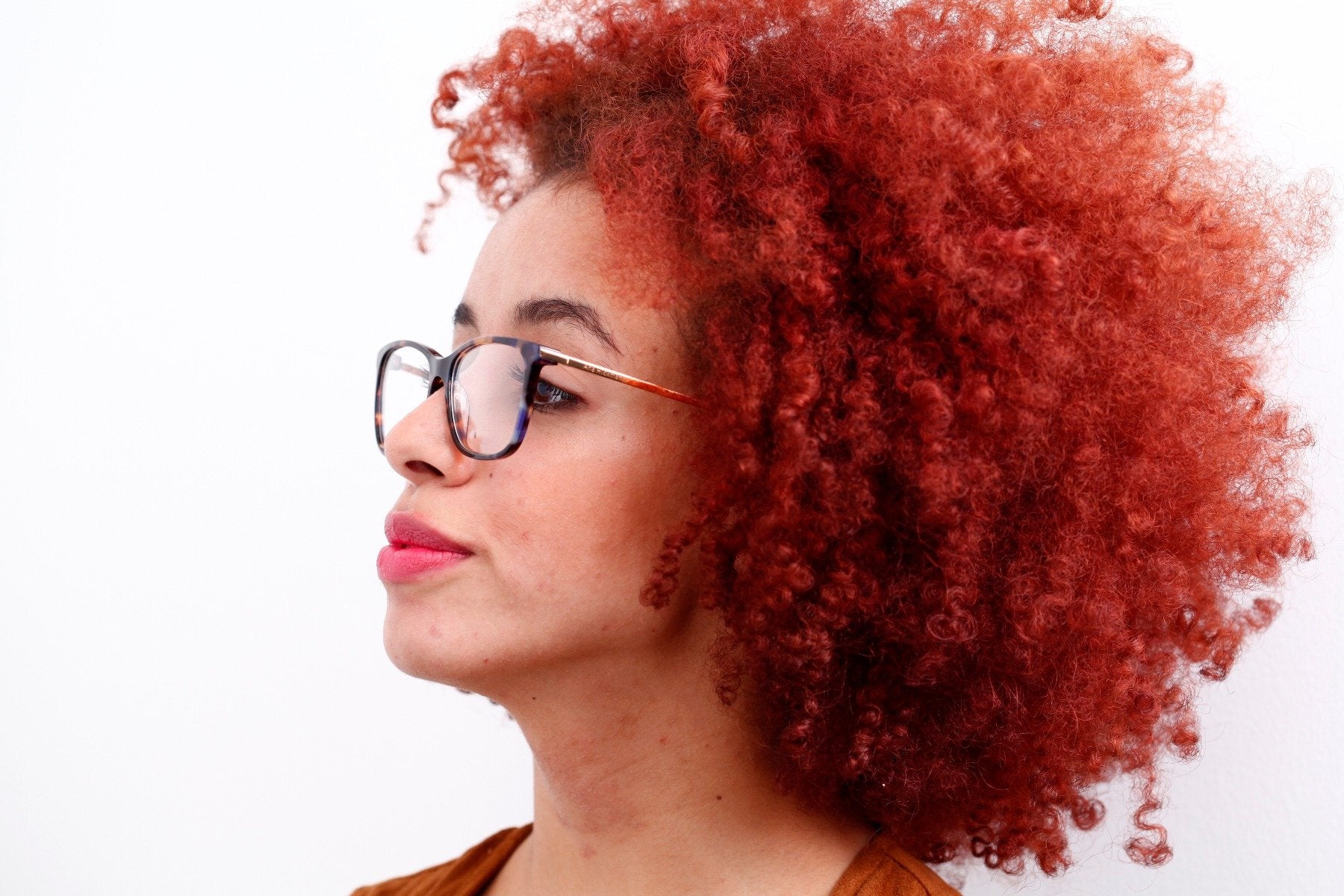 Ana Hickmann Ah 6264 G22 Azul E Marrom Mesclado Brilho Lente 5,3 Cm