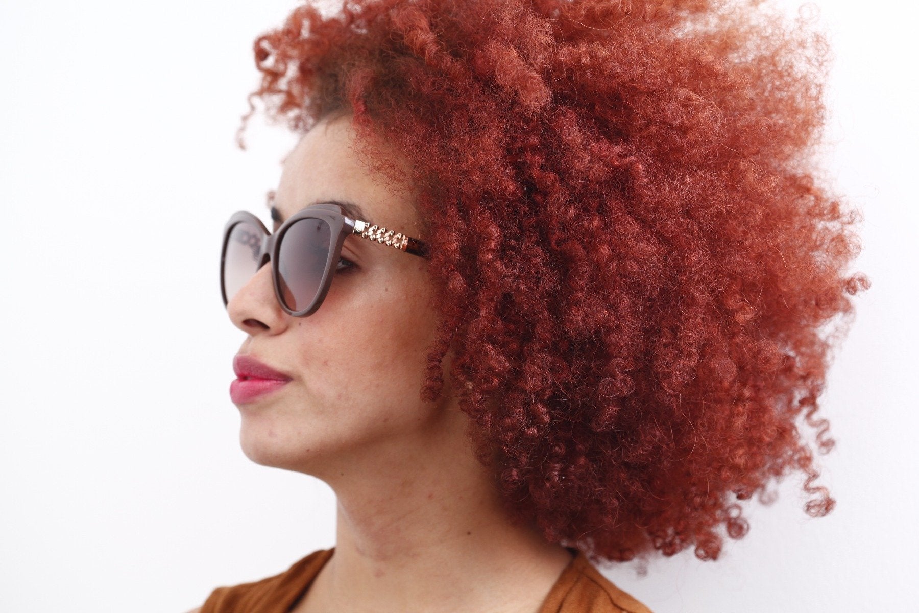 Bulget BG 9114 I D01 Marrom Brilho / Marrom Degradê - Lente 5,7 cm