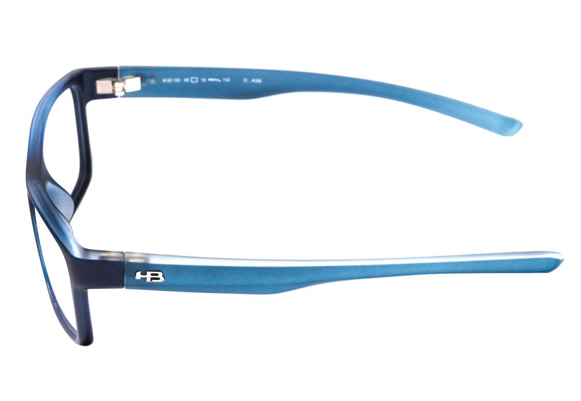 Óculos de Grau HB Polytech Teen 93153 Matte Navy Ultramarine - 48 mm