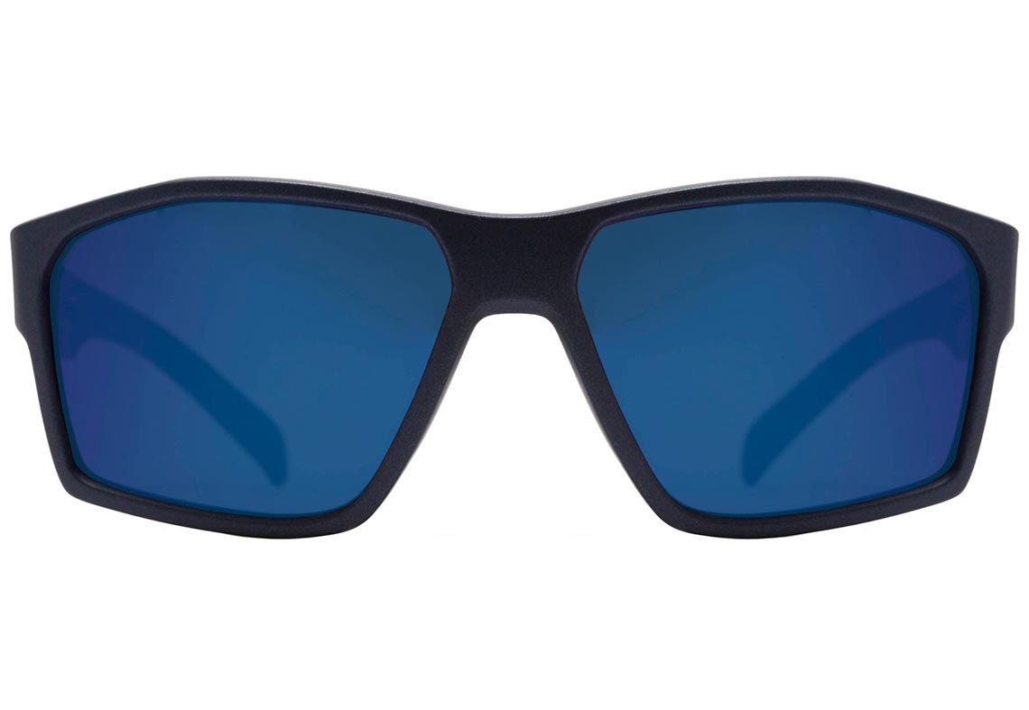 Óculos de Sol HB Stab Matte Navy / Blue Chrome Unico - 68 mm