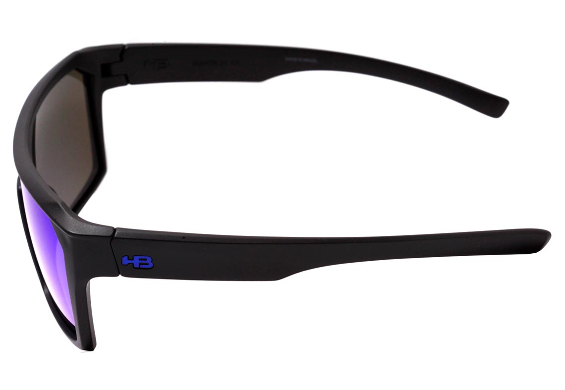 HB Carvin 2.0 Matte Black / Blue Chrome Unico - 138 mm