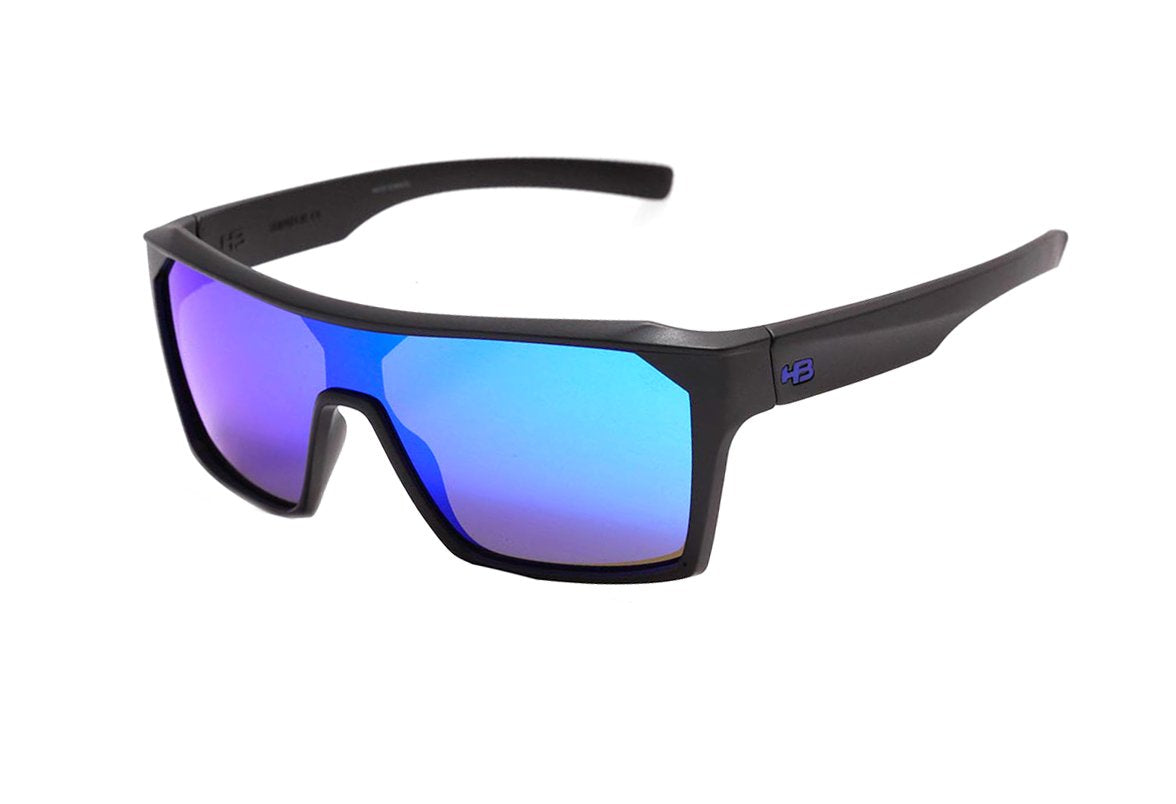 HB Carvin 2.0 Matte Black / Blue Chrome Unico - 138 mm