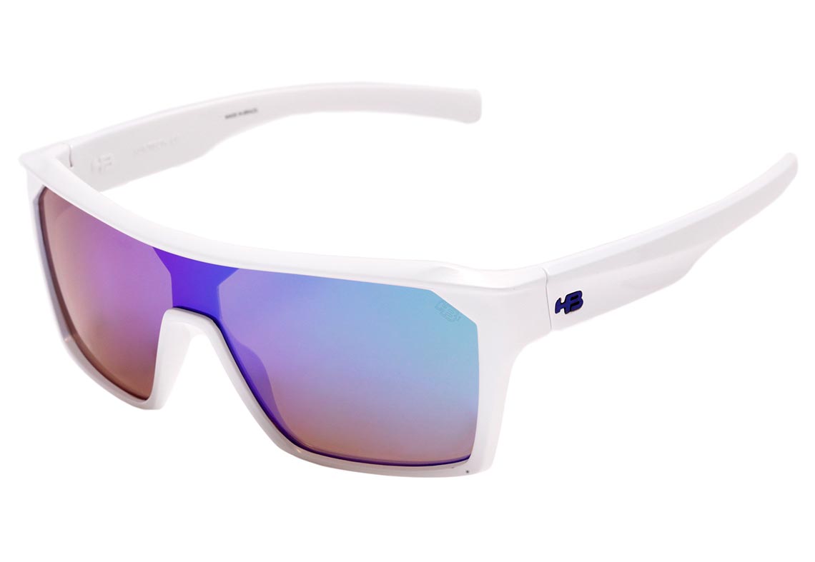 Óculos de Sol HB Carvin 2.0 Pearled White / Multi Green Unico - 138 mm