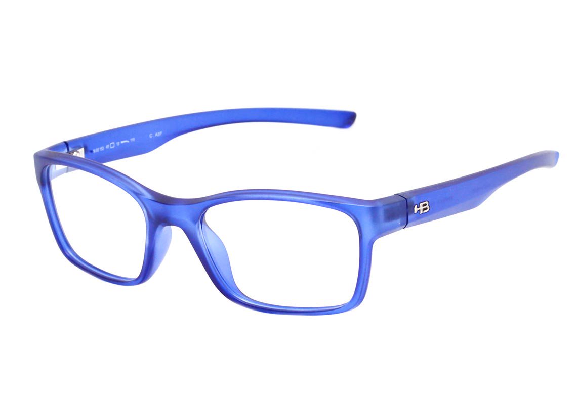 Óculos de Grau HB Polytech Teen 93153 Matte Ultra Blue 48 mm