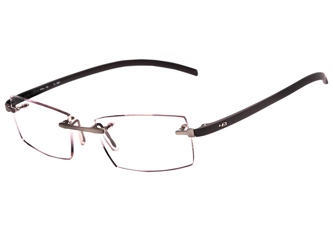 Óculos de Grau HB Mxfusion M 93064 Matte Grey Matte Graphitte - 54