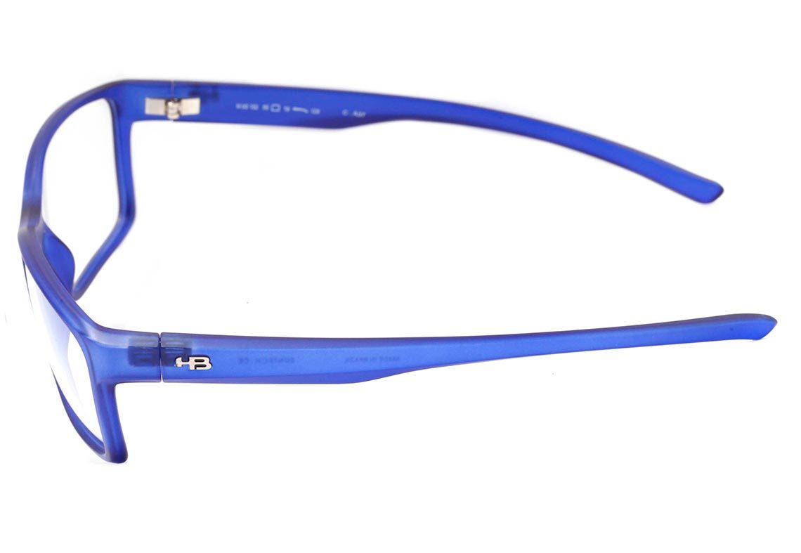 Óculos de Grau HB Polytech M 93152 Matte Fade Black Onyx - 56 mm Matte Ultra Blue 56 mm
