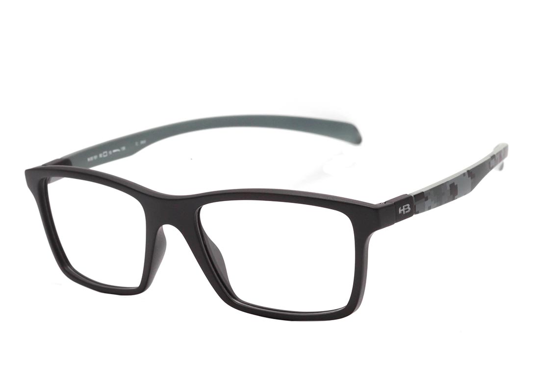 HB Polytech M 93151 Matte Black Camouflaged - 52 mm - Grau