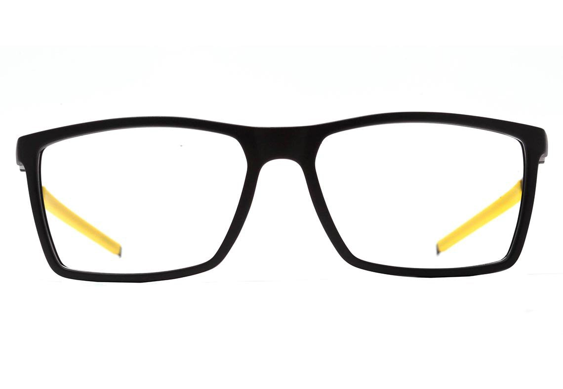 Óculos de Grau Hb Duotech M 93149 Matte Black D. Yellow 57 mm