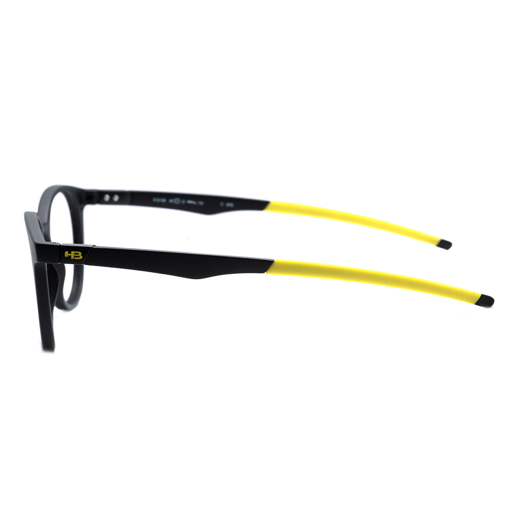Óculos de Grau HB Duotech M 93156 Matte Black D. Yellow - 49 mm