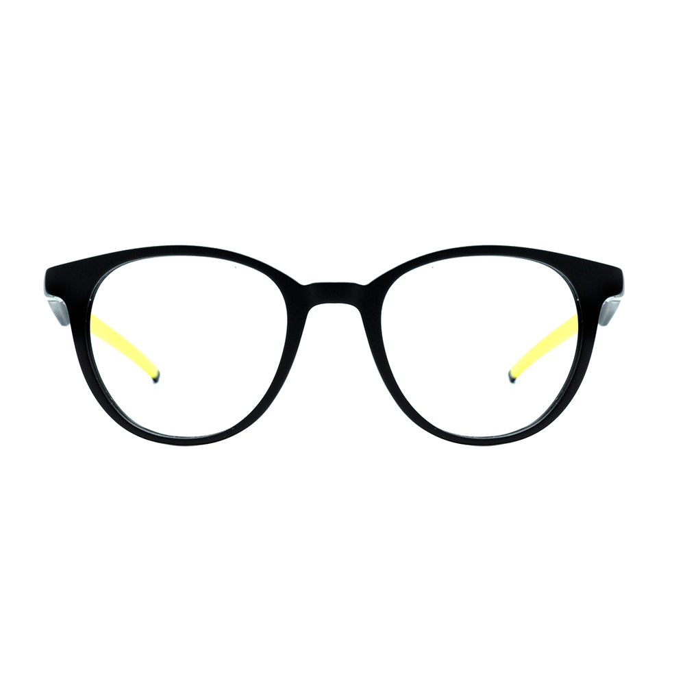 Óculos de Grau HB Duotech M 93156 Matte Black D. Yellow - 49 mm