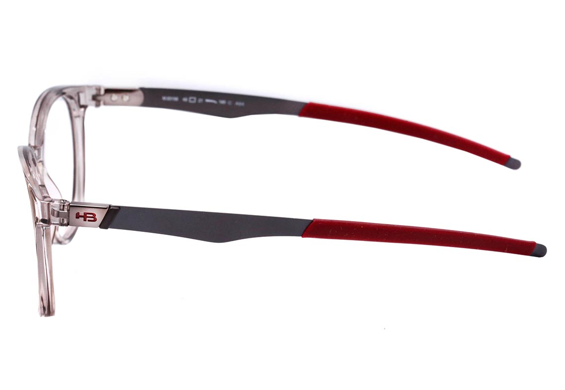 HB Duotech M 93156 Smoky Quartz D. Red - 49 mm - Grau
