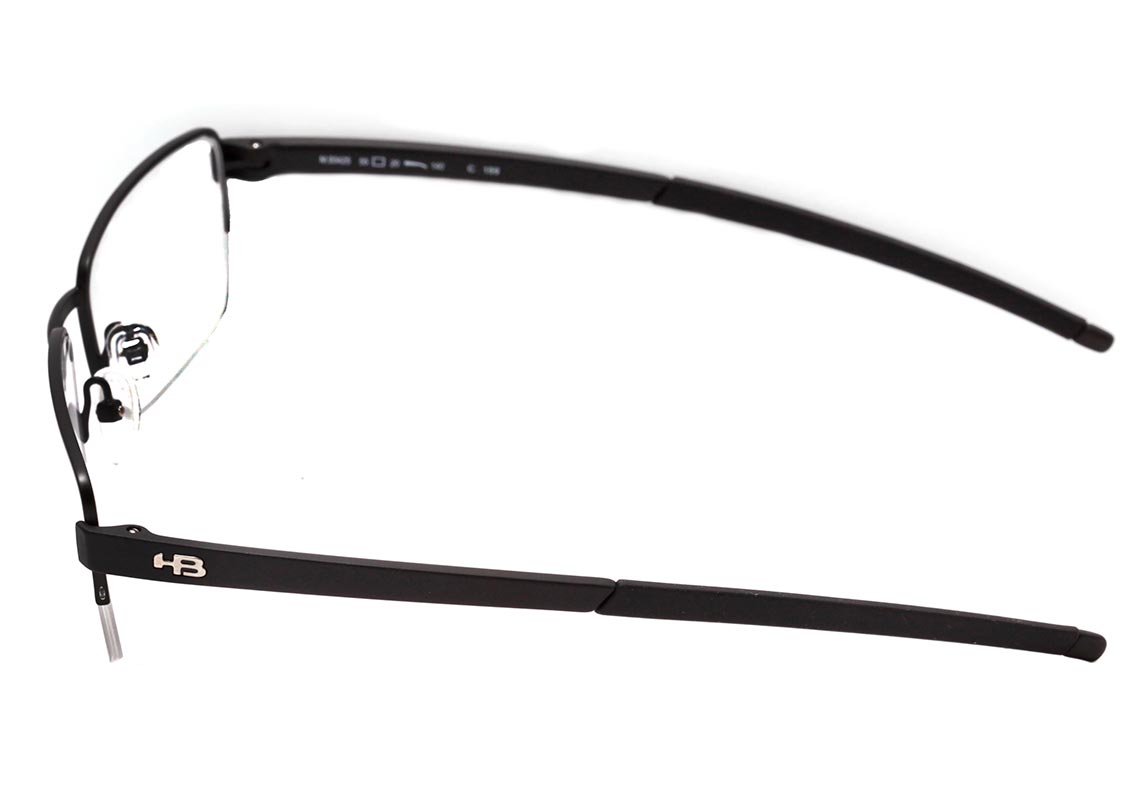 Óculos de Grau Hb Duotech M 93425 Matte Black 55 mm