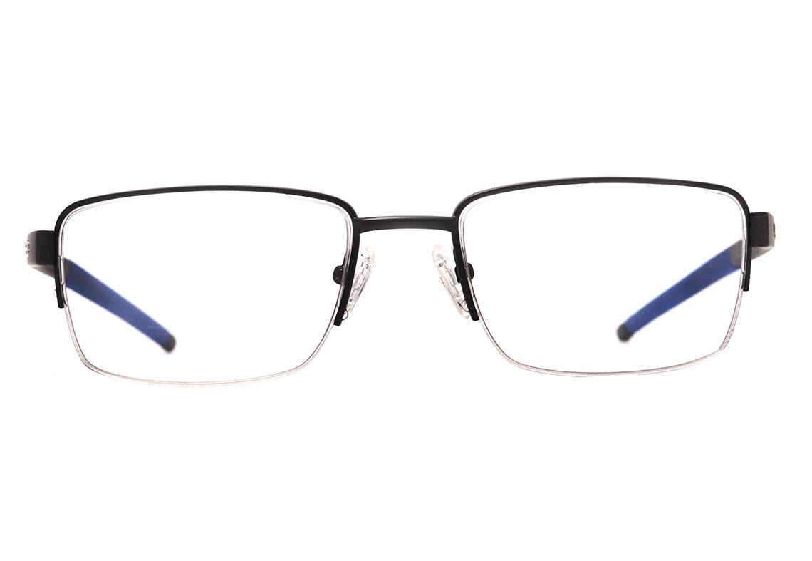 Óculos de Grau Hb Duotech M 93425 Matte Graphitte Navy Graphitte 55 mm