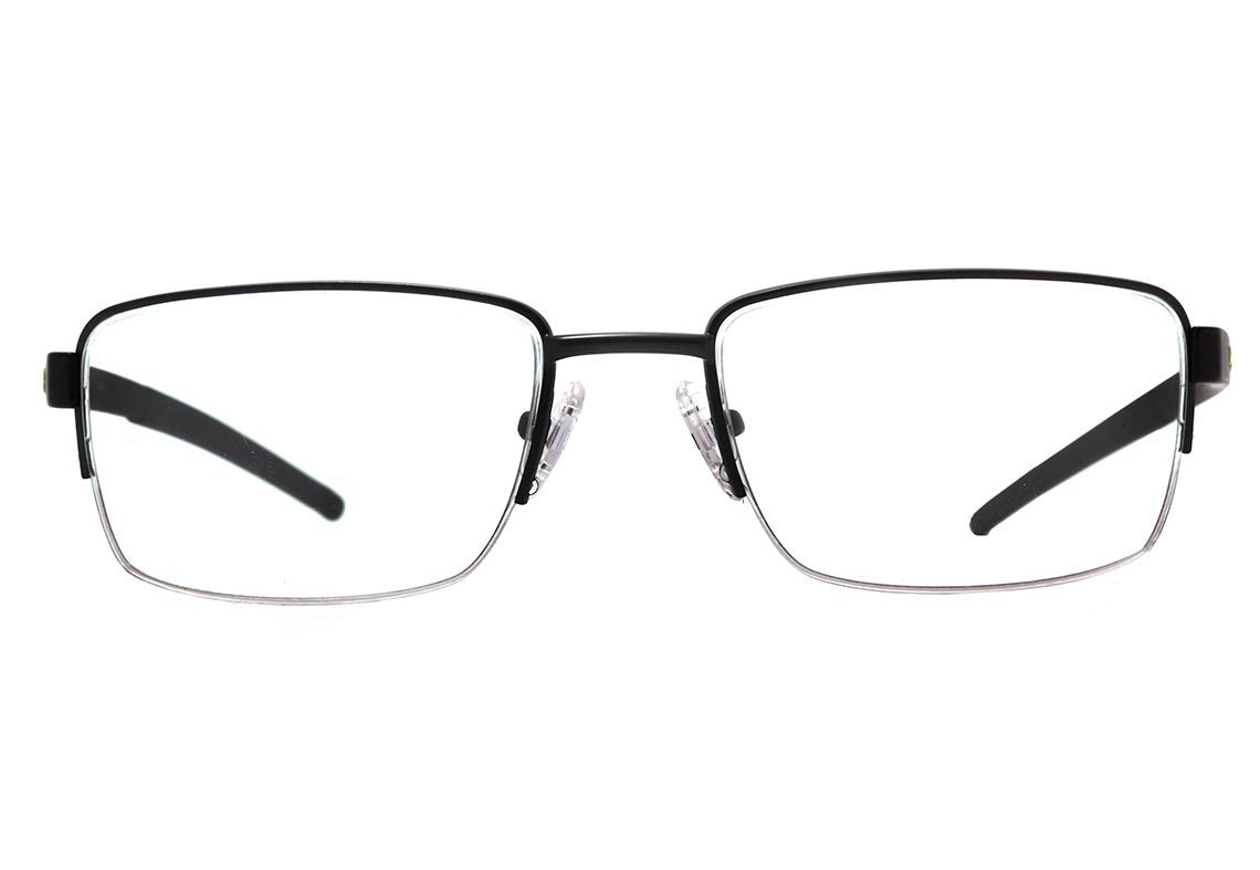 Óculos de Grau Hb Duotech M 93425 Matte Black Metalic Red 55 mm