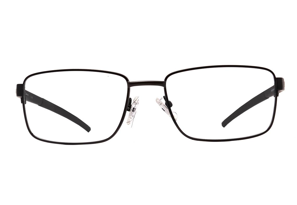HB Duotech M 93423 Matte Black - Lente 5,5 cm - Grau