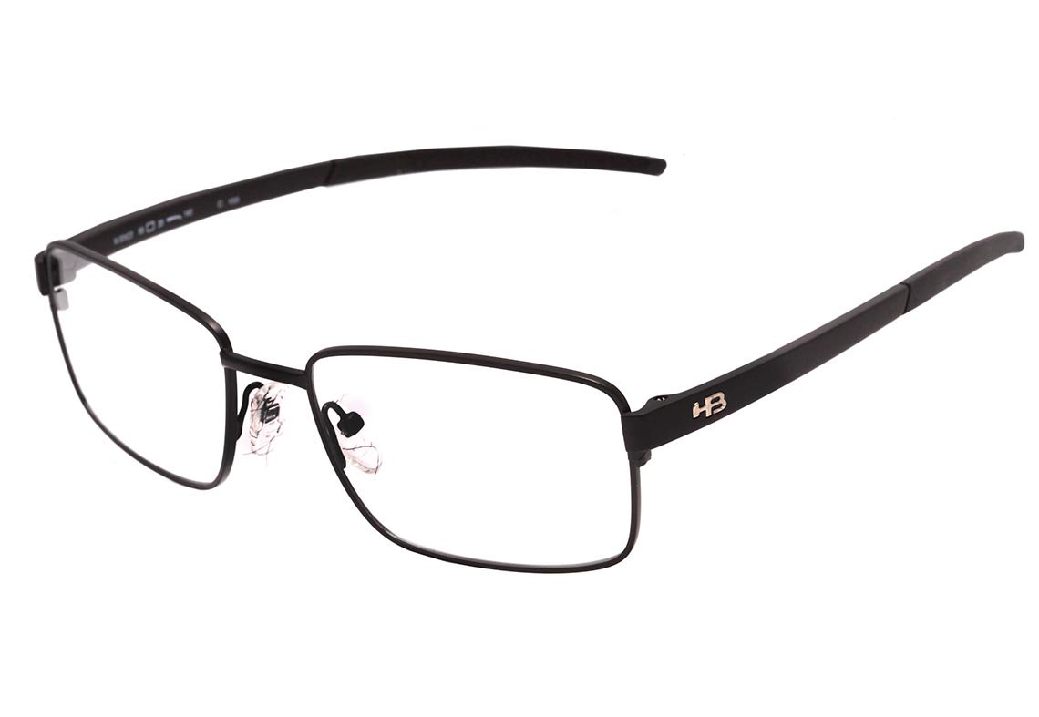 HB Duotech M 93423 Matte Black - Lente 5,5 cm - Grau
