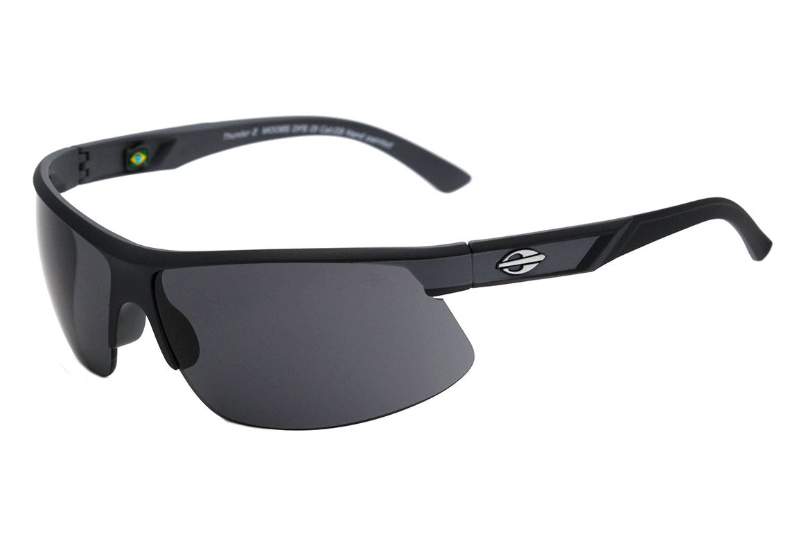 Óculos de Sol Mormaii Thunder II Cinza Fosco / Cinza Unico - Lente 7,2 cm