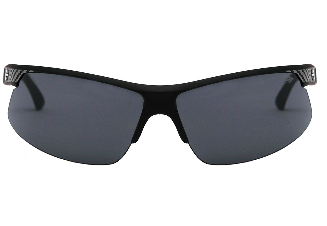 Óculos de Sol Mormaii Thunder II Preto e Cinza Fosco / Cinza Unico - 72 mm