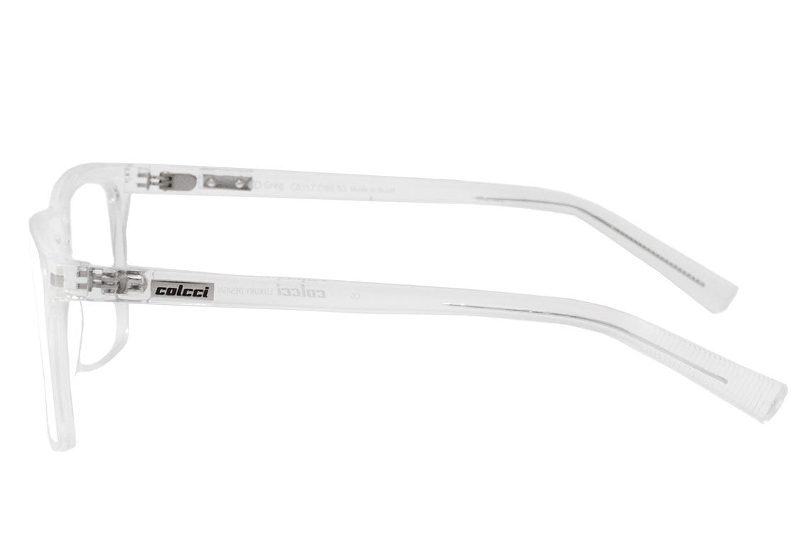 Óculos de Grau Colcci Greg Transparente Brilho - 53 mm