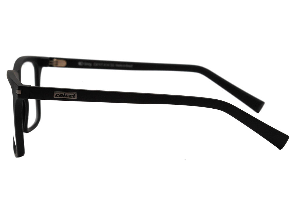 Óculos de Grau Colcci Greg Preto Fosco - Lente 5,3 cm