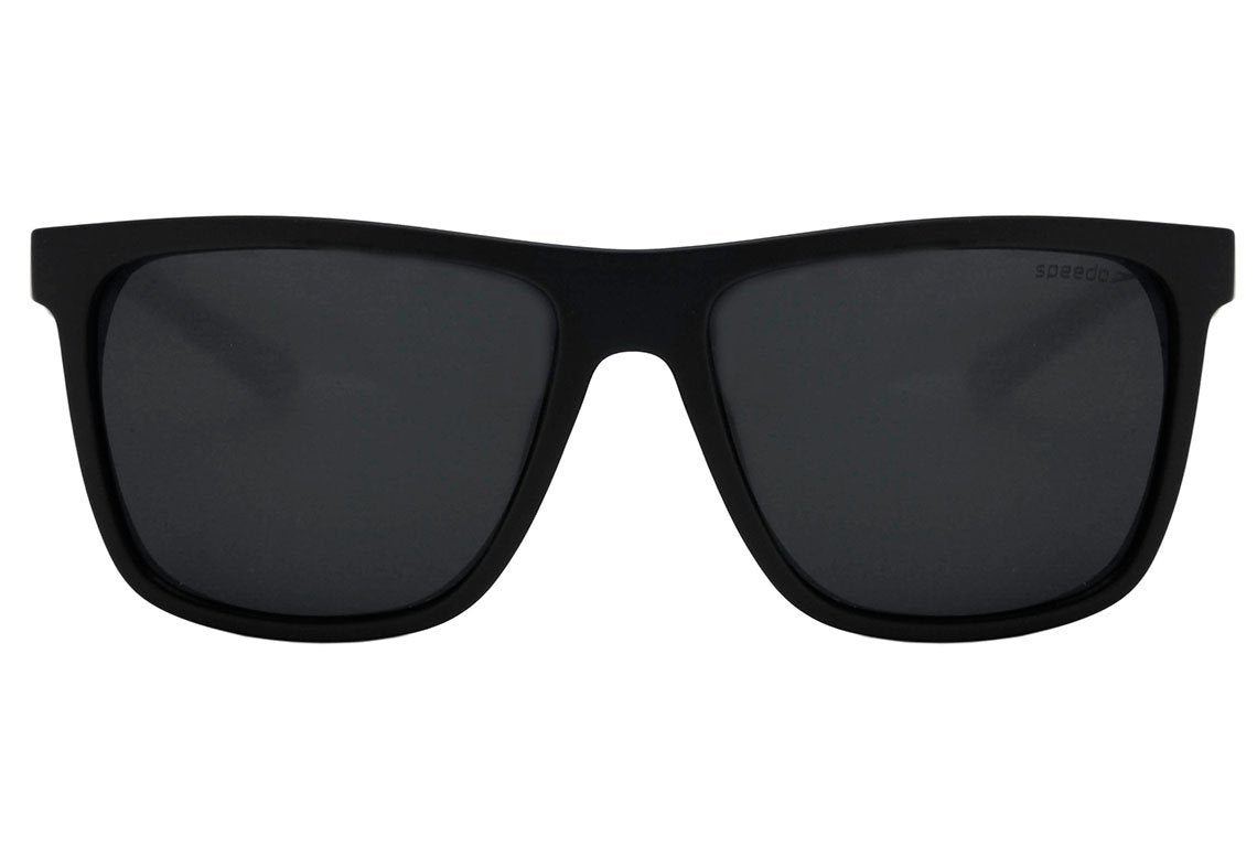 Óculos de Sol Speedo Ultragrid A01 Preto Fosco/ Cinza Polarizado 57 mm