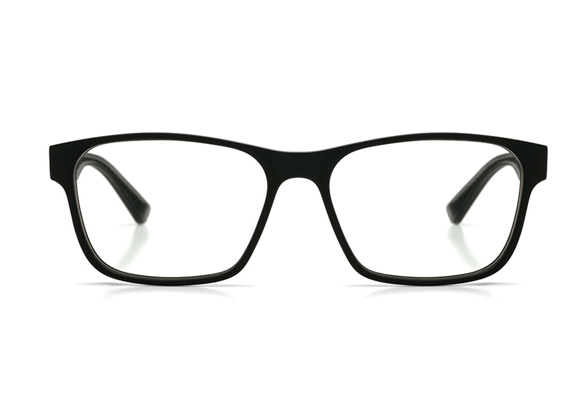Óculos de Grau Mormaii Seul Preto Fosco e Cinza - 54 mm