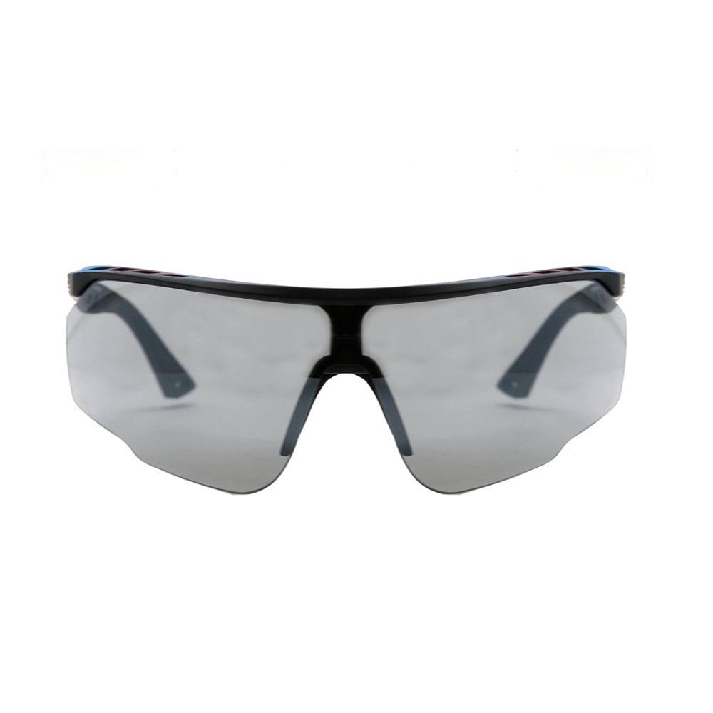 Óculos de Sol Mormaii Leap Preto e Azul Fosco / Preto Espelhado Unico - 53 mm