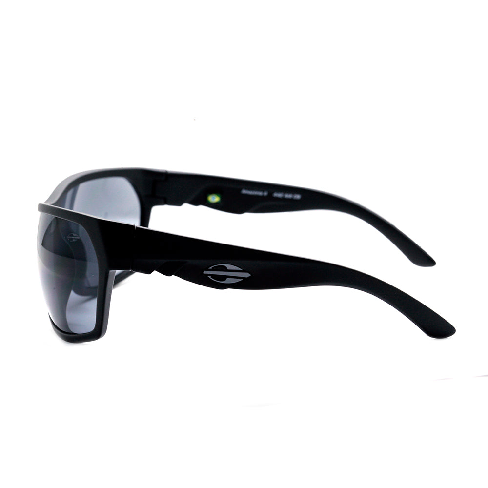 Óculos de Sol Mormaii Amazonia II Preto Fosco / Verde G15 Unico - 68 mm