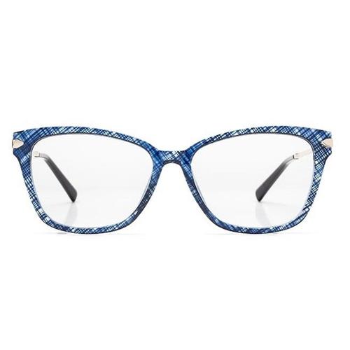 Óculos de Grau Colcci Frida Azul Brilho - 55 mm