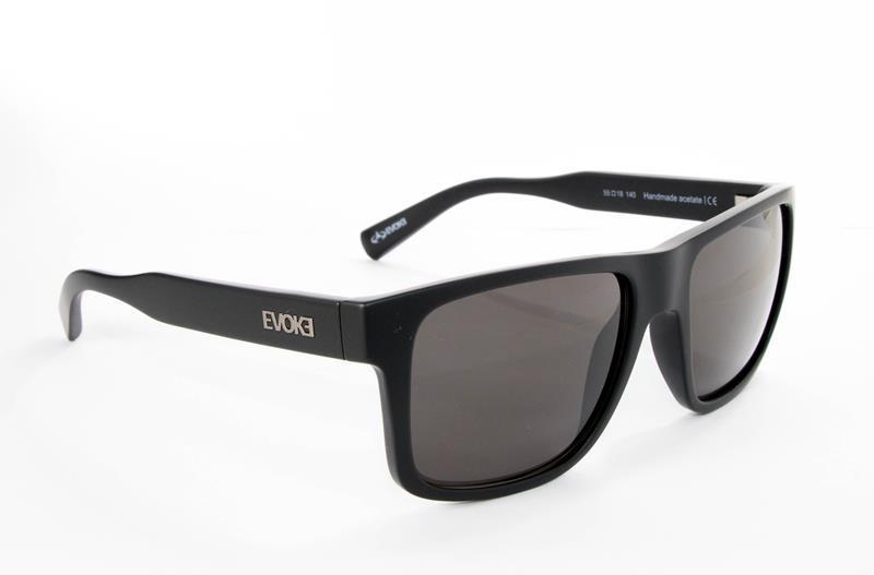 Óculos de Sol Evoke For You Ds12 A02 Black Matte/ Gray - Lente 5,5 Cm