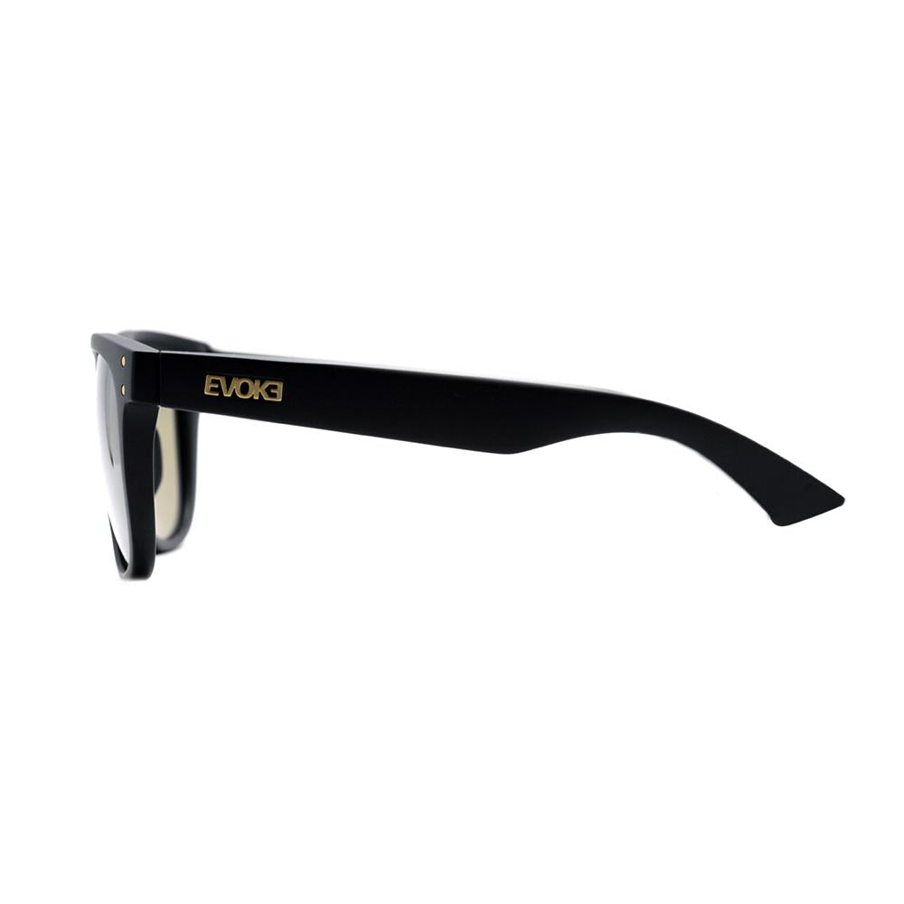 Óculos de Sol Evoke On The Rocks 01 Black Matte / Gold Espelhado