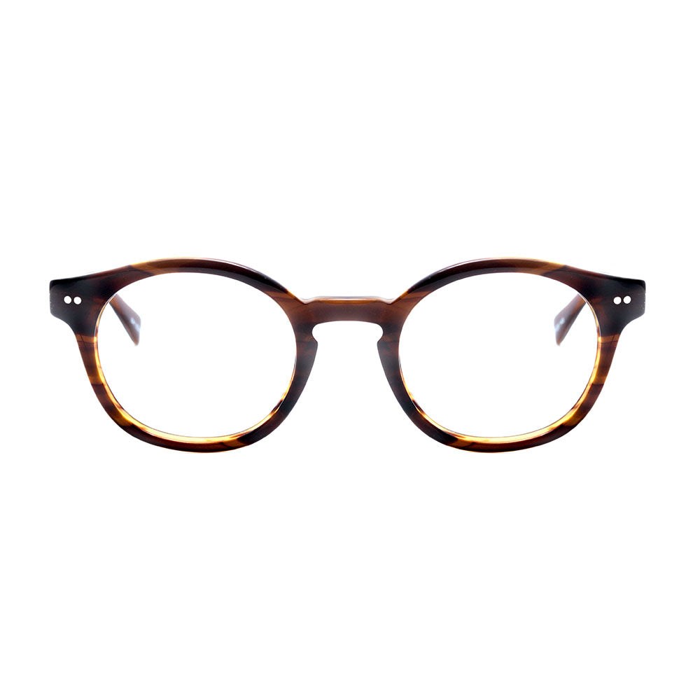 Evoke Kosmopolite 4 T01 Brown Striped Caramel - Lente 4,9 cm - Grau