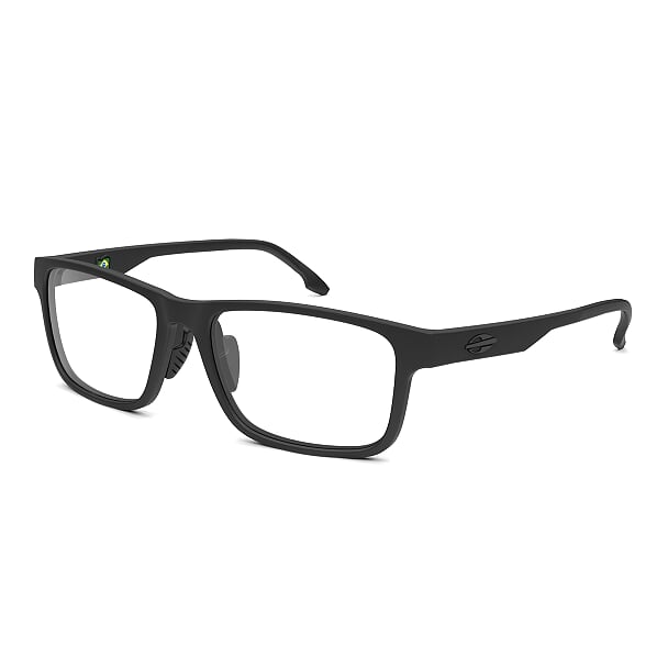 Óculos de Grau Mormaii Lima Preto Fosco - Lente 5,5 cm