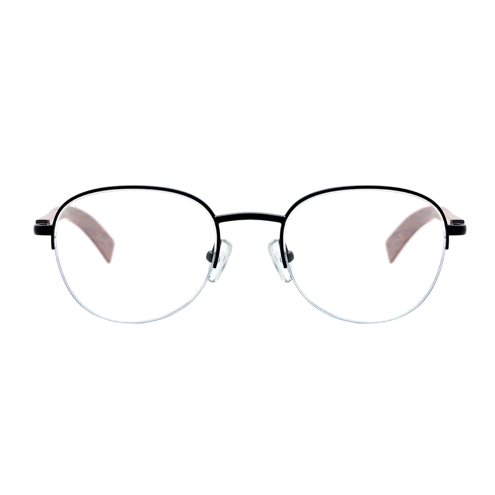 Evoke Wood Series 05 Premium Collection 01A Black Matte - 49 mm